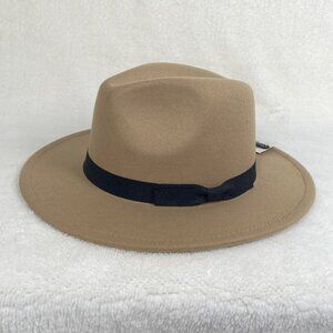 NWT New w/tags Women's Peter Grimm Headwear Fedora Hat Tan Berkley Mush One Size